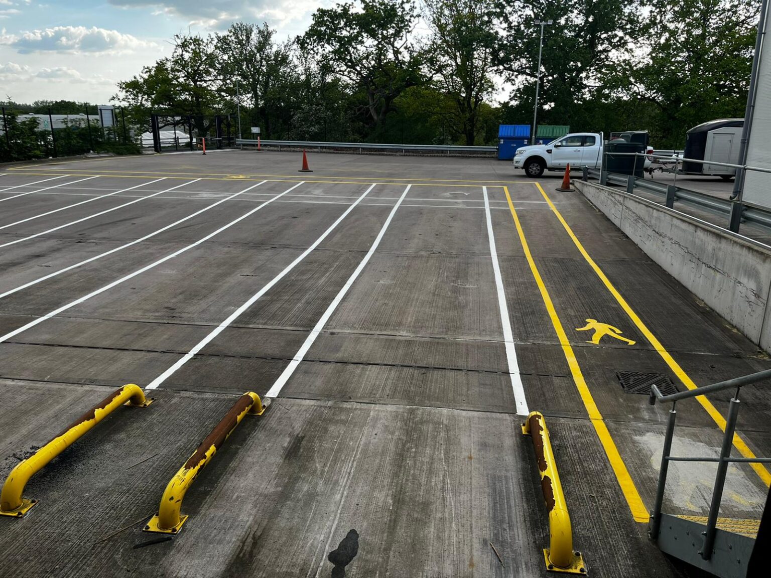 Lorry Parking Bay Nationwide Line Marking Services