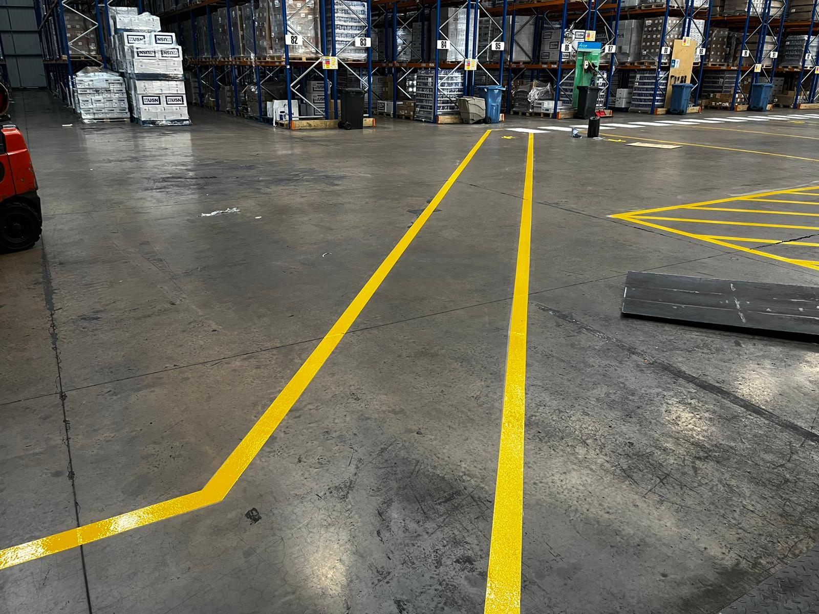 Walkway Line Marking