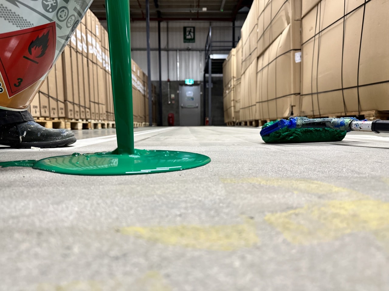 Walkway Line Marking
