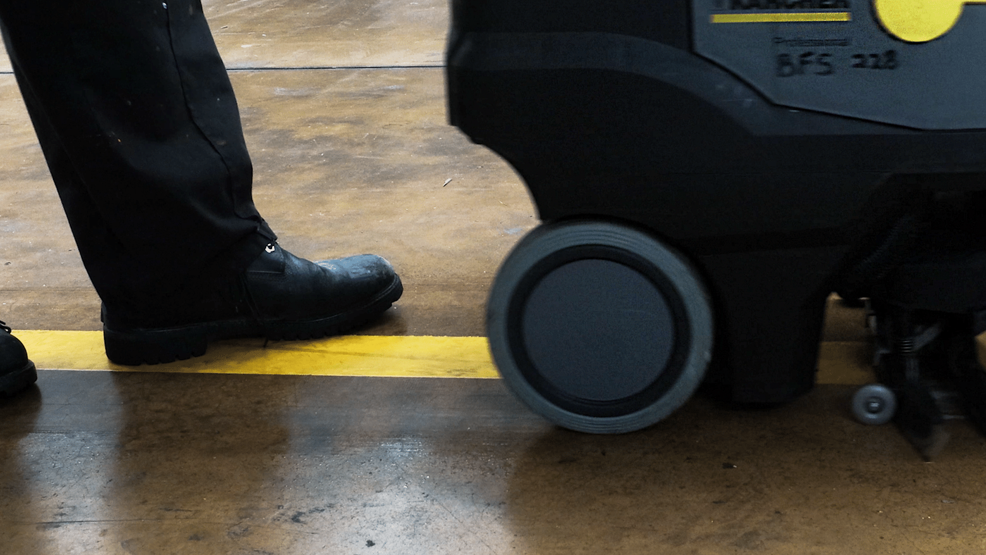 Line Restoration – Warehouse cleanup