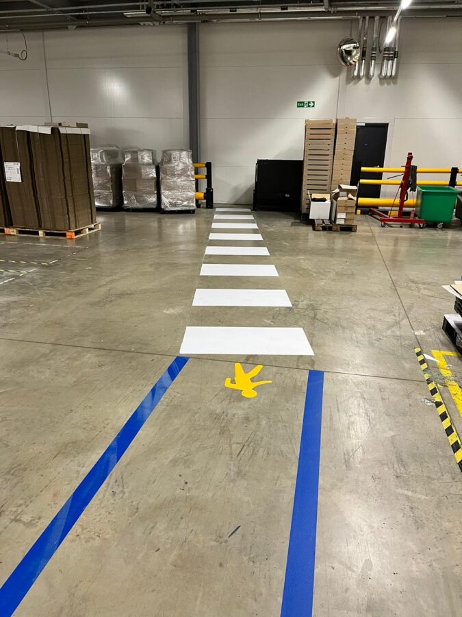 Walkway marking