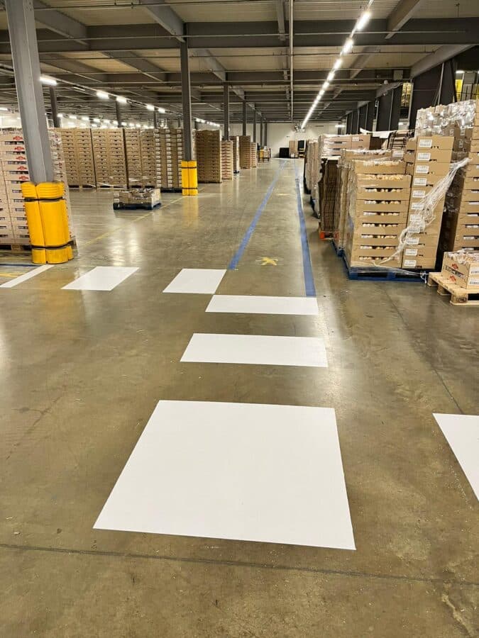warehouse lines
