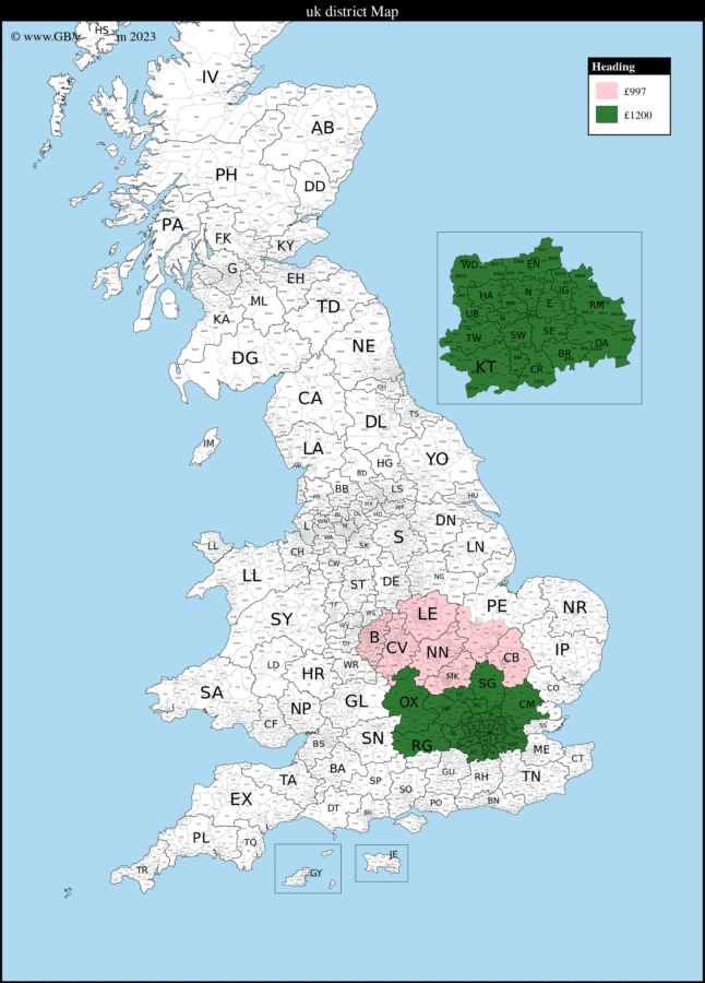 Areas we cover
