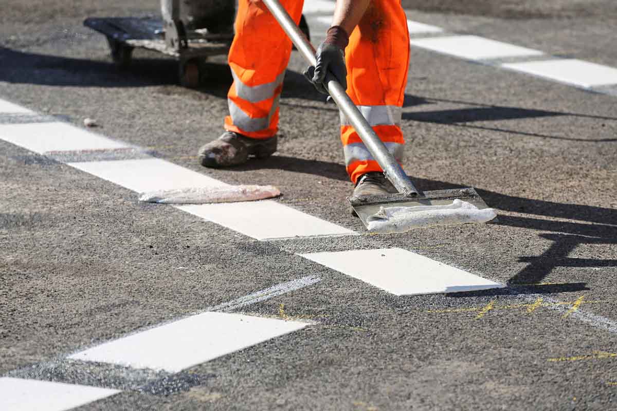 Road Markings White