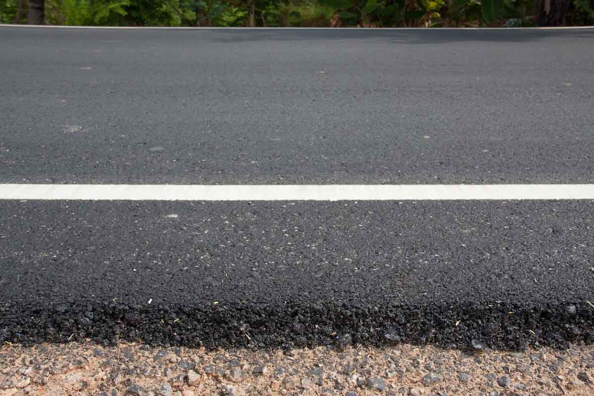 White Road Markings