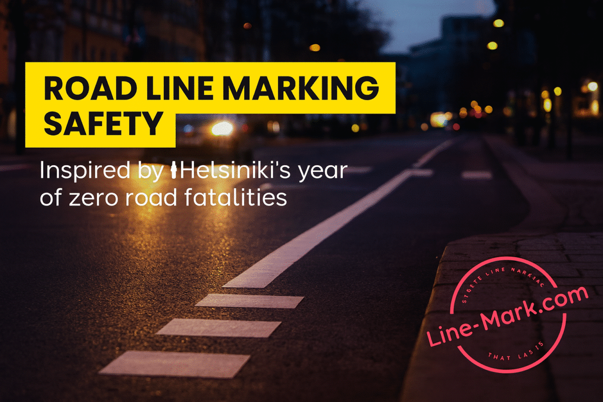 Line marking saves live