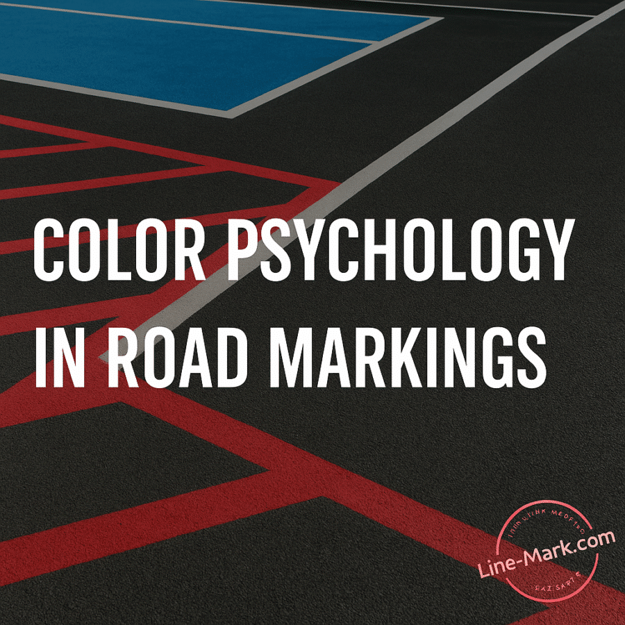 Colour psychology in road markings